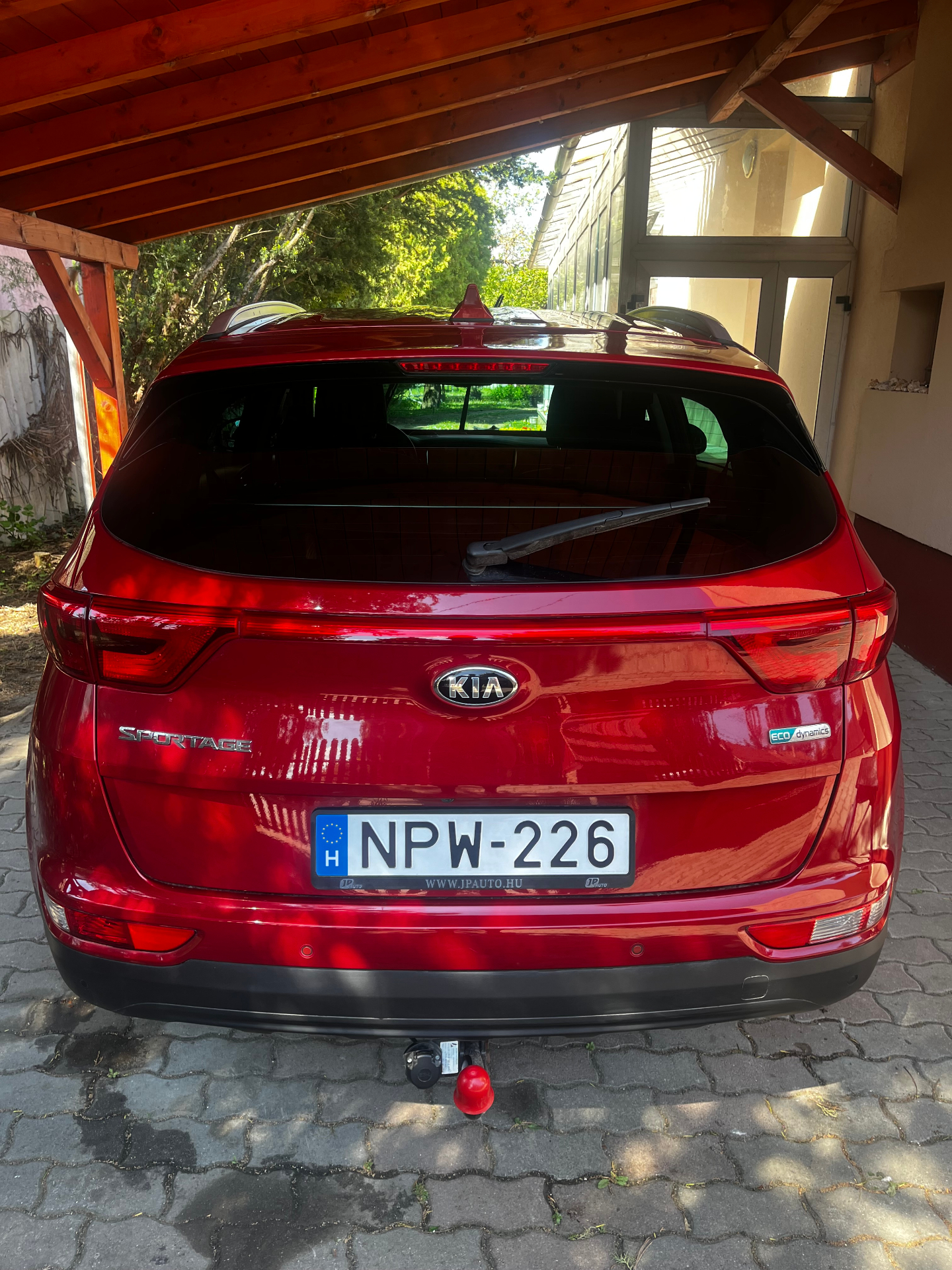 Kia Sportage – külső kézi mosás és ápolás – utána